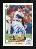 Tom Glavine [JSA Certified COA Sticker]