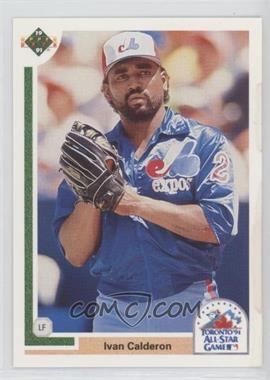 1991 Upper Deck Final Edition - Box Set [Base] #96F - Ivan Calderon