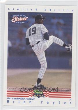 1992-93 Classic Best Fisher Nuts Stars of the Future - [Base] #14 - Brien Taylor