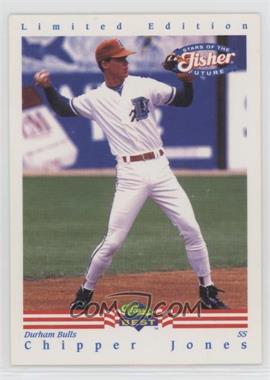 1992-93 Classic Best Fisher Nuts Stars of the Future - [Base] #5 - Chipper Jones [EX to NM]