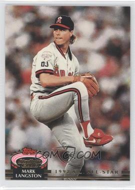 1992-93 Topps Stadium Club Jack Murphy Stadium - Box Set [Base] #107 - Mark Langston