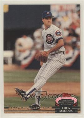 1992-93 Topps Stadium Club Jack Murphy Stadium - Box Set [Base] #126 - Greg Maddux