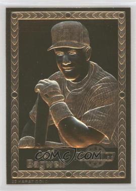 1992-98 ProMint 22K Gold - [Base] #10 - Jeff Bagwell /50000