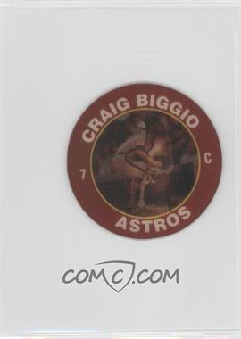 1992 7 Eleven Slurpee Super Star Sports Coins - [Base] #12 - Craig Biggio