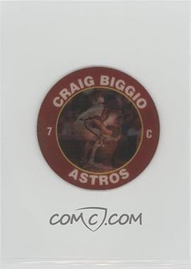 1992 7 Eleven Slurpee Super Star Sports Coins - [Base] #12 - Craig Biggio