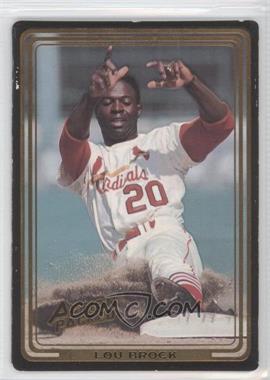 1992 Action Packed All-Star Gallery - [Base] #2 - Lou Brock