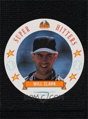 1992 Ben's Bread Super Hitters Discs - [Base] #17 - Will Clark
