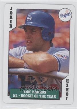 1992 Bicycle Baseball Rookies Playing Cards - Box Set [Base] #JOKE.2 - Eric Karros