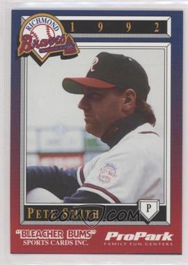 1992 Bleacher Bums Richmond Braves - [Base] #18 - Pete Smith