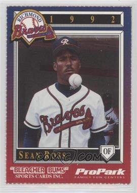 1992 Bleacher Bums Richmond Braves - [Base] #19 - Sean Ross