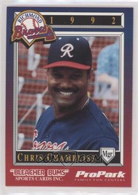 1992 Bleacher Bums Richmond Braves - [Base] #5 - Chris Chambliss