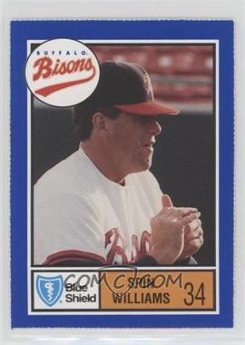 1992 Blue Shield Buffalo Bisons - [Base] #34 - Spin Williams