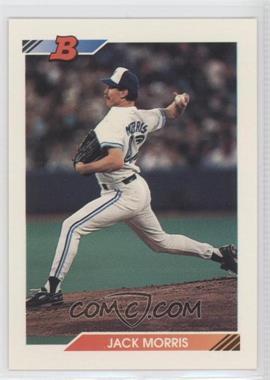 1992 Bowman - [Base] #16 - Jack Morris