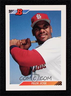 1992 Bowman - [Base] #176 - Felix Jose