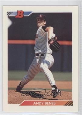 1992 Bowman - [Base] #249 - Andy Benes