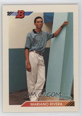1992 Bowman - [Base] #302.2 - Mariano Rivera (E* at Bottom Left Corner)