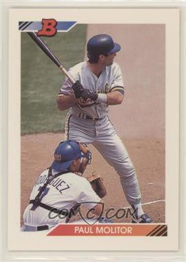 1992 Bowman - [Base] #375 - Paul Molitor