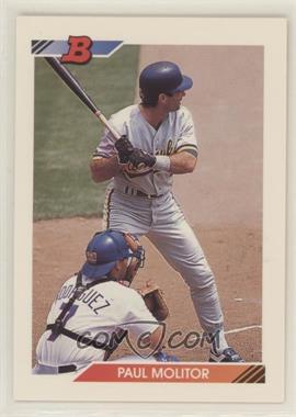 1992 Bowman - [Base] #375 - Paul Molitor