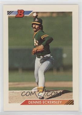 1992 Bowman - [Base] #431 - Dennis Eckersley