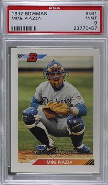 1992 Bowman - [Base] #461 - Mike Piazza [PSA 9 MINT]