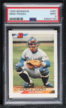 1992 Bowman - [Base] #461 - Mike Piazza [PSA 9 MINT]