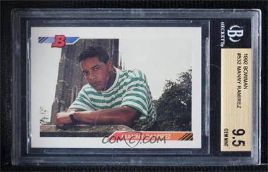 1992 Bowman - [Base] #532 - Manny Ramirez [BGS 9.5 GEM MINT]