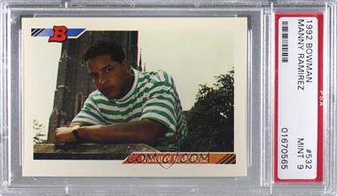 1992 Bowman - [Base] #532 - Manny Ramirez [PSA 9 MINT]