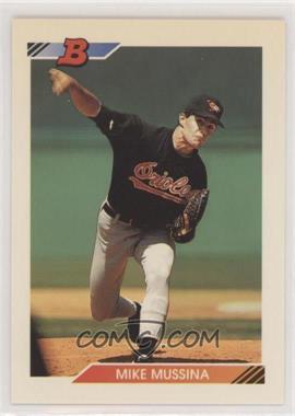 1992 Bowman - [Base] #612 - Mike Mussina