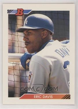 1992 Bowman - [Base] #671 - Eric Davis