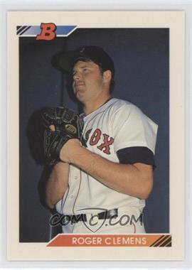 1992 Bowman - [Base] #691 - Roger Clemens [EX to NM]