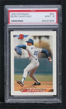 1992 Bowman - [Base] #82 - Pedro Martinez [PSA 9 MINT]