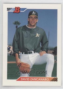 1992 Bowman - [Base] #99 - David Zancanaro