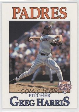 1992 Carl's Jr. San Diego Padres - [Base] #46 - Greg Harris