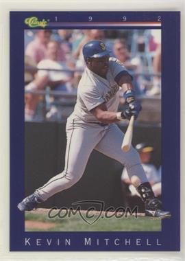 1992 Classic - [Base] #165 - Kevin Mitchell