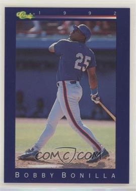 1992 Classic - [Base] #176 - Bobby Bonilla