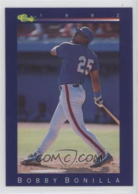 1992 Classic - [Base] #176 - Bobby Bonilla