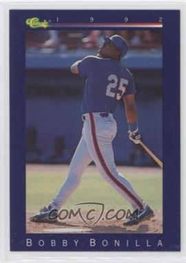 1992 Classic - [Base] #176 - Bobby Bonilla