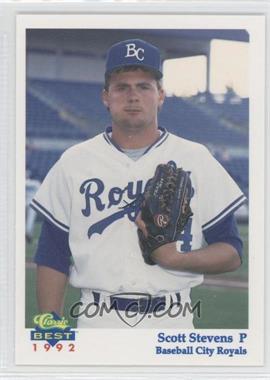 1992 Classic Best Baseball City Royals - [Base] #22 - Scott Stevens