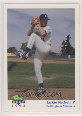 1992 Classic Best Bellingham Mariners - [Base] #16 - Jackie Nickell