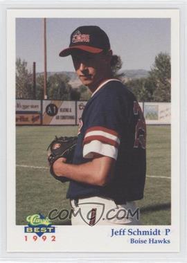 1992 Classic Best Boise Hawks - [Base] #27 - Jeff Schmidt