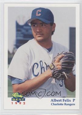 1992 Classic Best Charlotte Rangers - [Base] #9 - Albert Felix