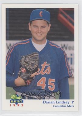 1992 Classic Best Columbia Mets - [Base] #8 - Darian Lindsay