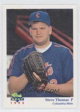 1992 Classic Best Columbia Mets - [Base] #9 - Steve Thomas