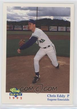 1992 Classic Best Eugene Emeralds - [Base] #12 - Chris Eddy