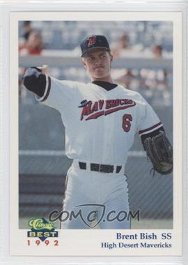 1992 Classic Best High Desert Mavericks - [Base] #3 - Brent Bish