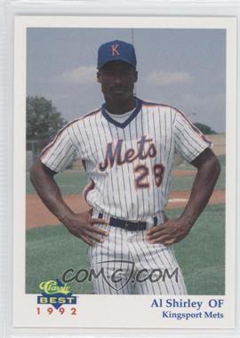 1992 Classic Best Kingsport Mets - [Base] #9 - Al Shirley