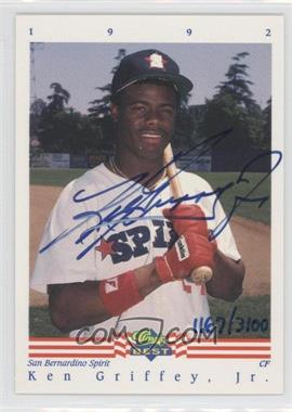 1992 Classic Best Minor League - Autographs #_KEGR - Ken Griffey Jr. /3100