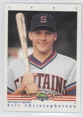 1992 Classic Best Minor League - [Base] #254 - Eric Christopherson