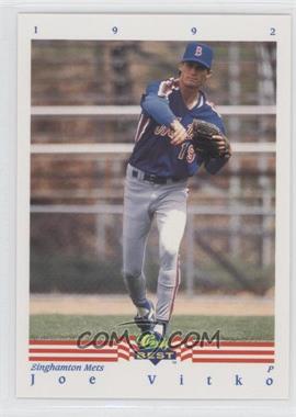 1992 Classic Best Minor League - [Base] #354 - Joe Vitko