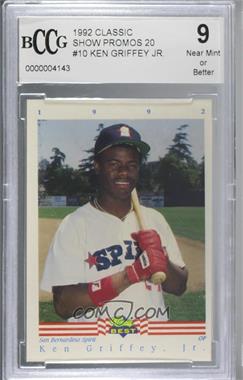 1992 Classic Best Minor League - Convention Promo #10.1 - National Convention - Ken Griffey Jr. 1992 Classic Best Minor League [BCCG 9 Near Mint or Better]